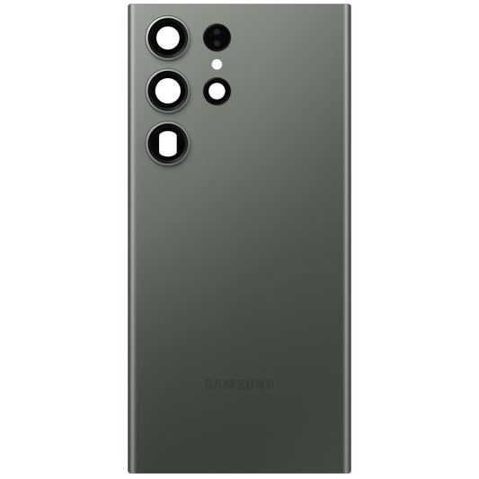 Batterijdeksel Samsung Galaxy S23 Ultra S918, Groen, Service Pack GH82-30400C