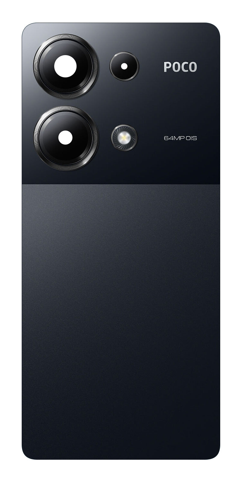 Batterijdeksel Xiaomi Poco M6 Pro 4G, Zwart, Service Pack 5600070N6P00