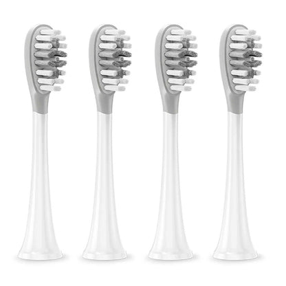 Reservekop Gum Care voor Elektrische Tandenborstel Bitvae S2 / S3, Set van 4 stuks, Wit
