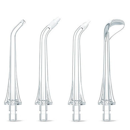 Reservekop voor Bitvae C2 / F30 / 204 mondirrigator, set van 4 stuks, transparant