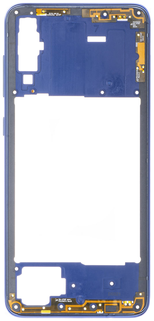 Samsung Galaxy A70 A705 Middle Housing, Blue