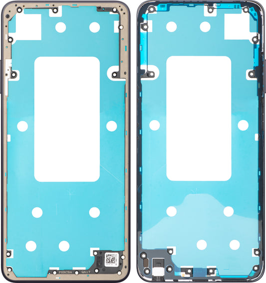 Middenbehuizing Oppo A5 4G, Paars (Midnight Purple), Service Pack 612118001140