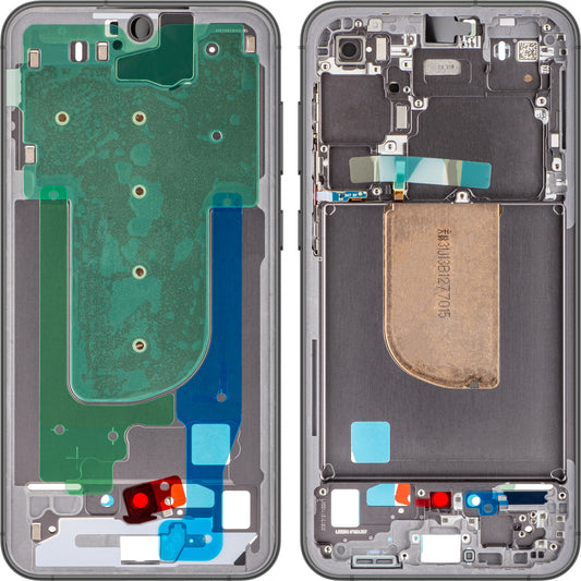 Samsung Galaxy S23 FE S711 Middle Housing, Black (Graphite), Service Pack GH82-32857A