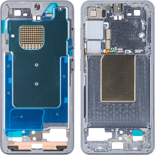 Samsung Galaxy S24 S921 Middle Housing, Sapphire Blue, Service Pack GH82-33418F