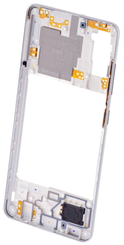 Samsung Galaxy A41 A415 Middle Housing, White, Resealed GH98-45511C