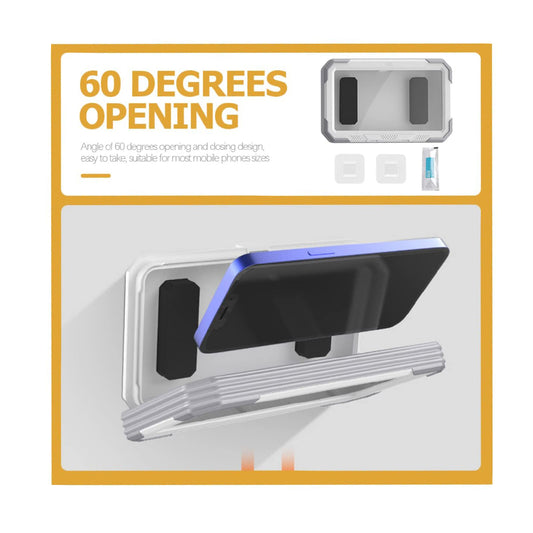 Wandbehuizing met Tactiele Membraan Techsuit LC-888 voor Telefoon, Waterdicht, Gri