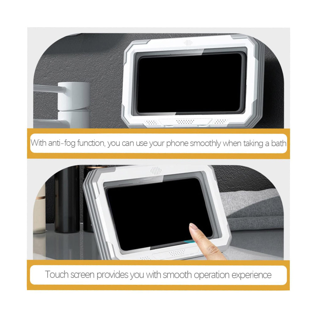 Wandbehuizing met Tactiele Membraan Techsuit LC-888 voor Telefoon, Waterdicht, Gri