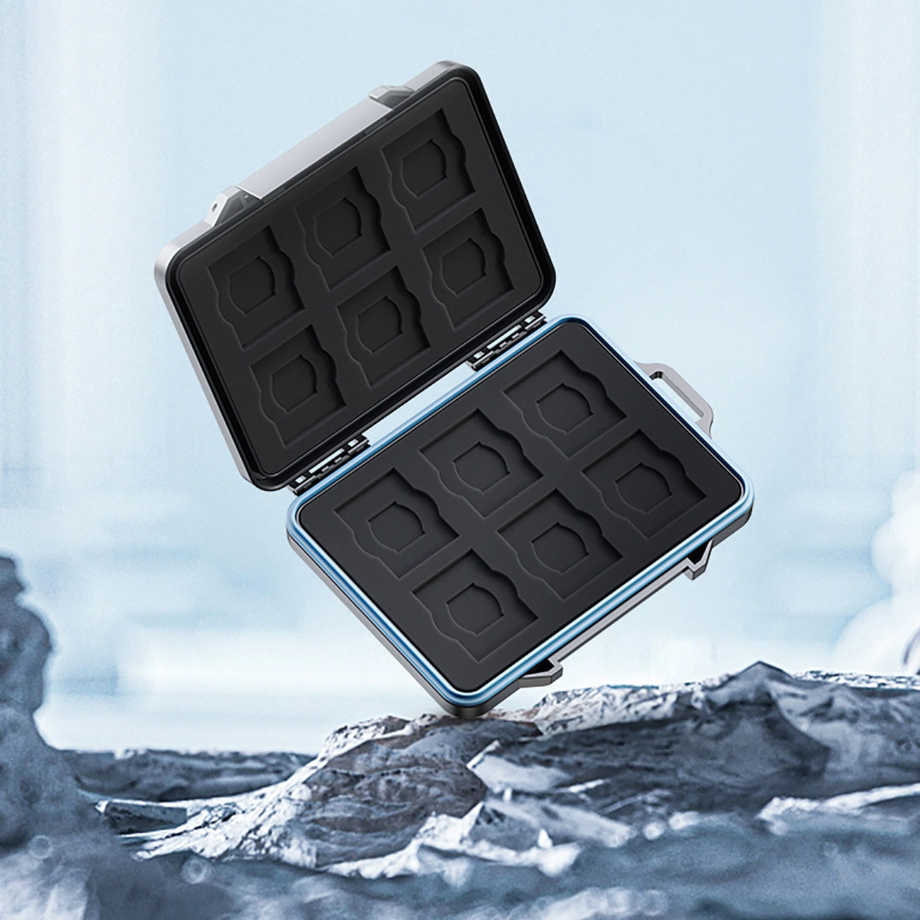 Orico PHCD-3 Beschermhoes voor SD / microSD geheugenkaarten, Zwart