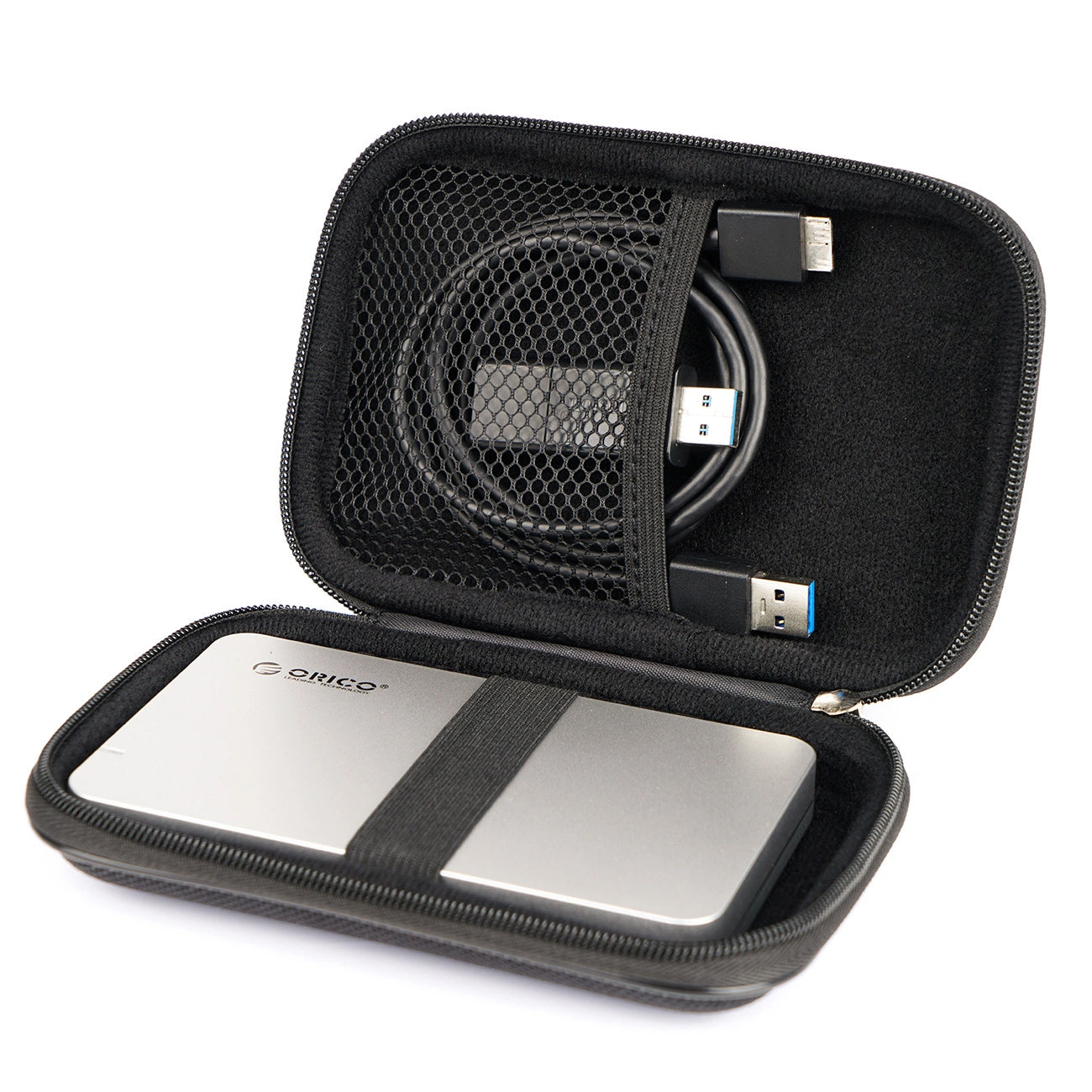 Orico PHD-25 Beschermhoes voor HDD / SSD 2.5 inch, Zwart