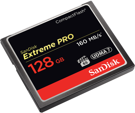 CompactFlash Geheugenkaart SanDisk Extreme Pro, 128Gb, UDMA 7 SDCFXPS-128G-X46