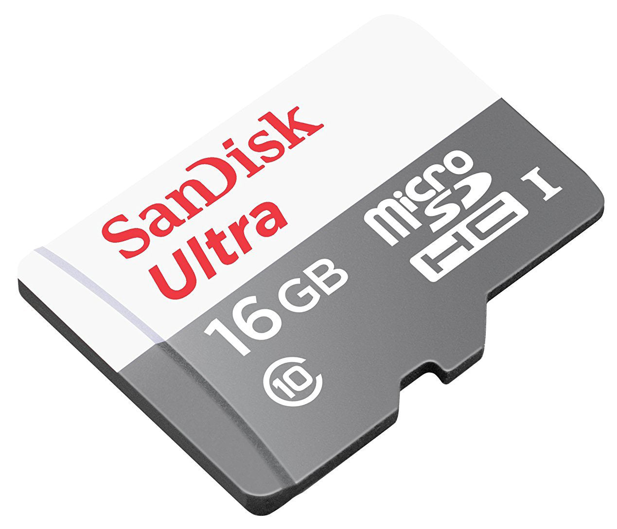 SanDisk Ultra Android microSDHC-geheugenkaart, 16Gb, Klasse 10 / UHS-1 U1 SDSQUNS-016G-GN3MN SDSQUNS-016G-GN3MN