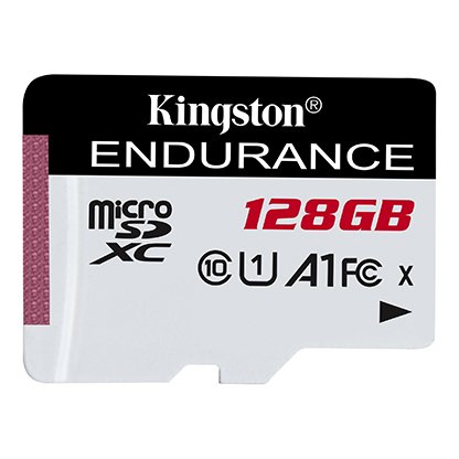 Kingston Endurance microSDXC Geheugenkaart, 128Gb, Klasse 10 / UHS-1 U1 SDCE/128GB