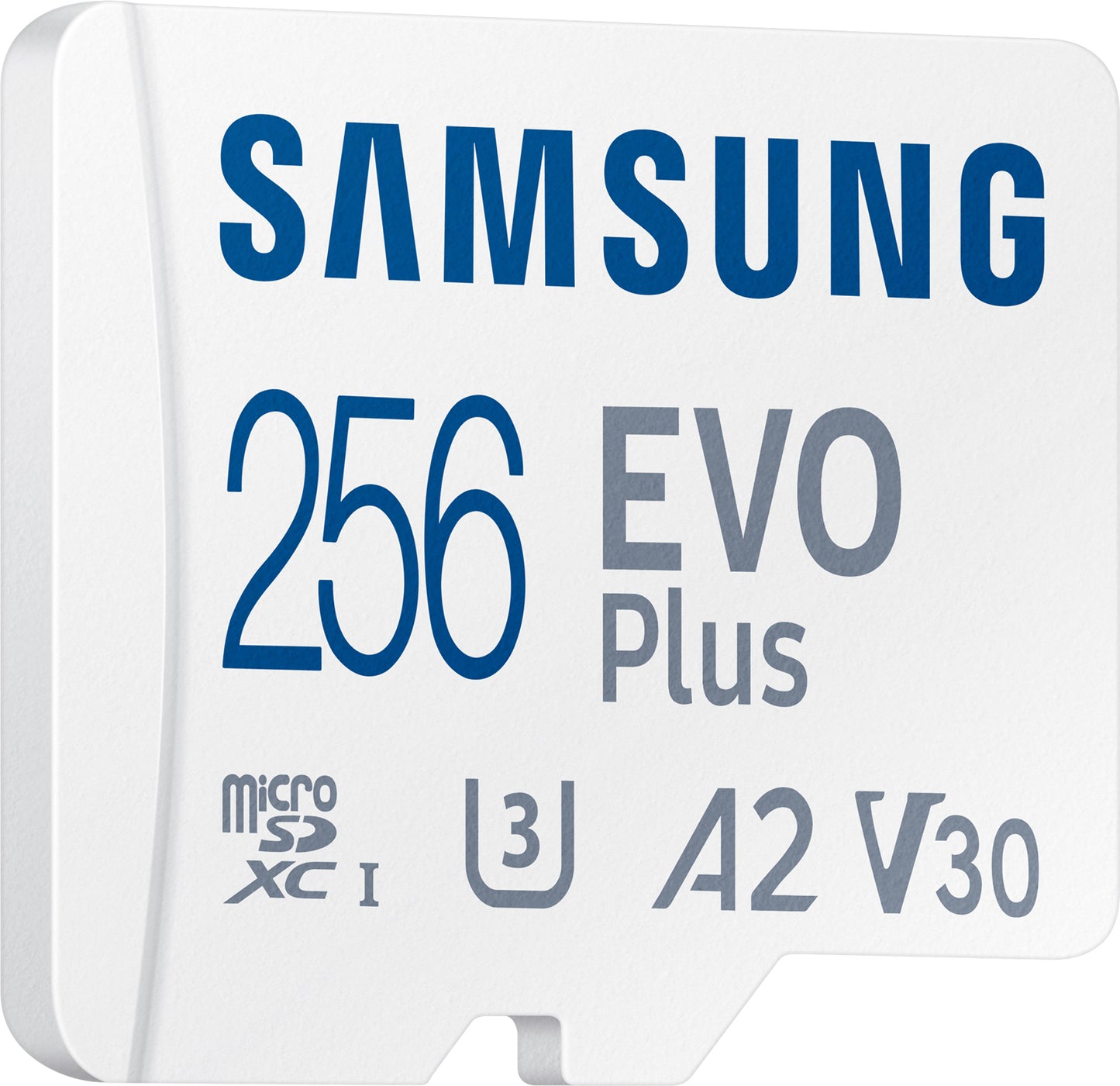 microSDXC Memory Card Samsung Evo Plus, 256Gb, Class 10 / UHS-1 U3, With Adapter MB-MC256KA/EU