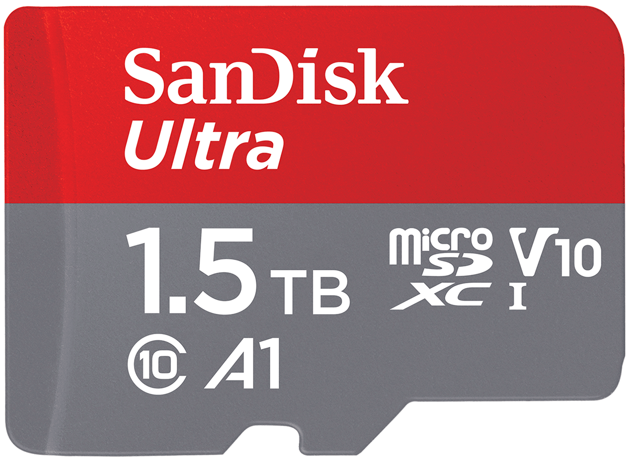 Geheugenkaart microSDXC SanDisk Ultra Android A1, 1.5TB, Klasse 10 / UHS-1 U1 SDSQUAC-1T50-GN6MN
