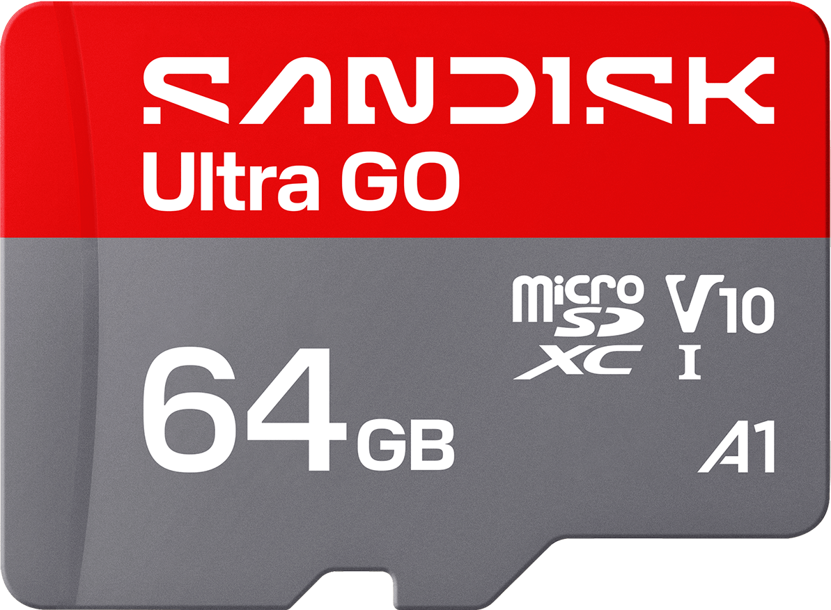 microSDXC SanDisk Ultra GO Android A1 Geheugenkaart, 64Gb, Klasse 10 / UHS-1 U1 SDSQUGN-064G-GN6MN