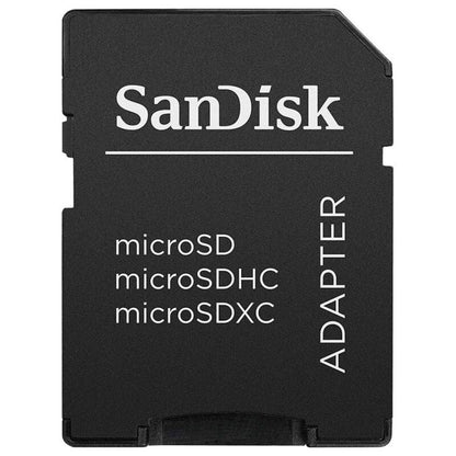 Geheugenkaart microSDXC SanDisk Ultra, 64Gb, Klasse 10, Met Adapter SDSQUNR-064G-GN3MA