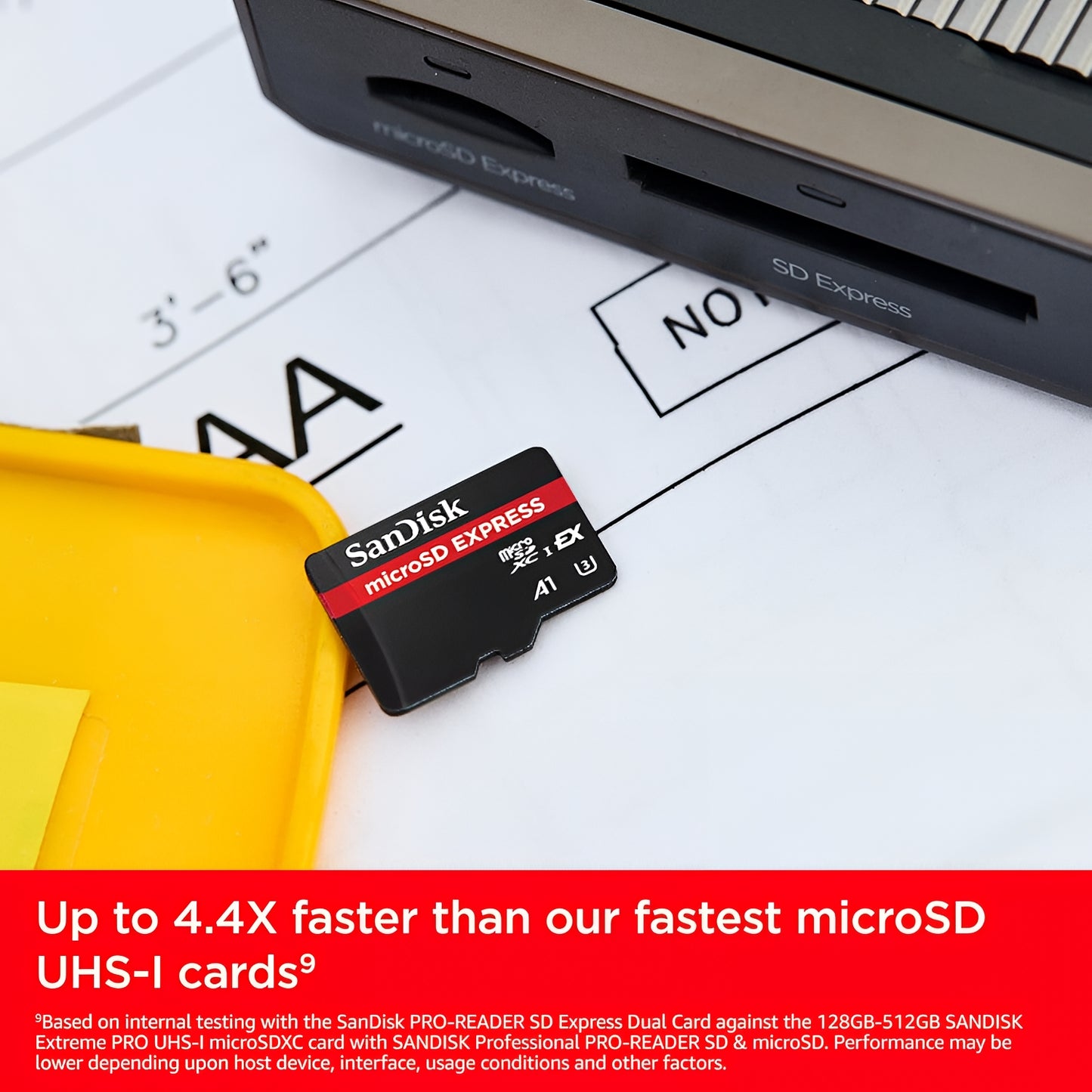 SanDisk Express microSDXC Geheugenkaart, 256Gb, Klasse 10 / UHS-1 U3 SDSQXFN-256G-GN4NN