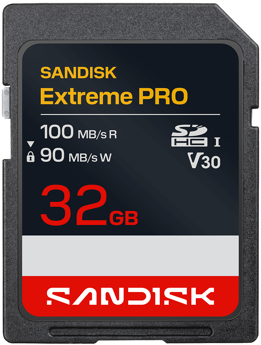 SanDisk Extreme Pro SDHC-geheugenkaart, 32 GB, klasse 10 / UHS-I U3 SDSDXXO-032G-GUCIN