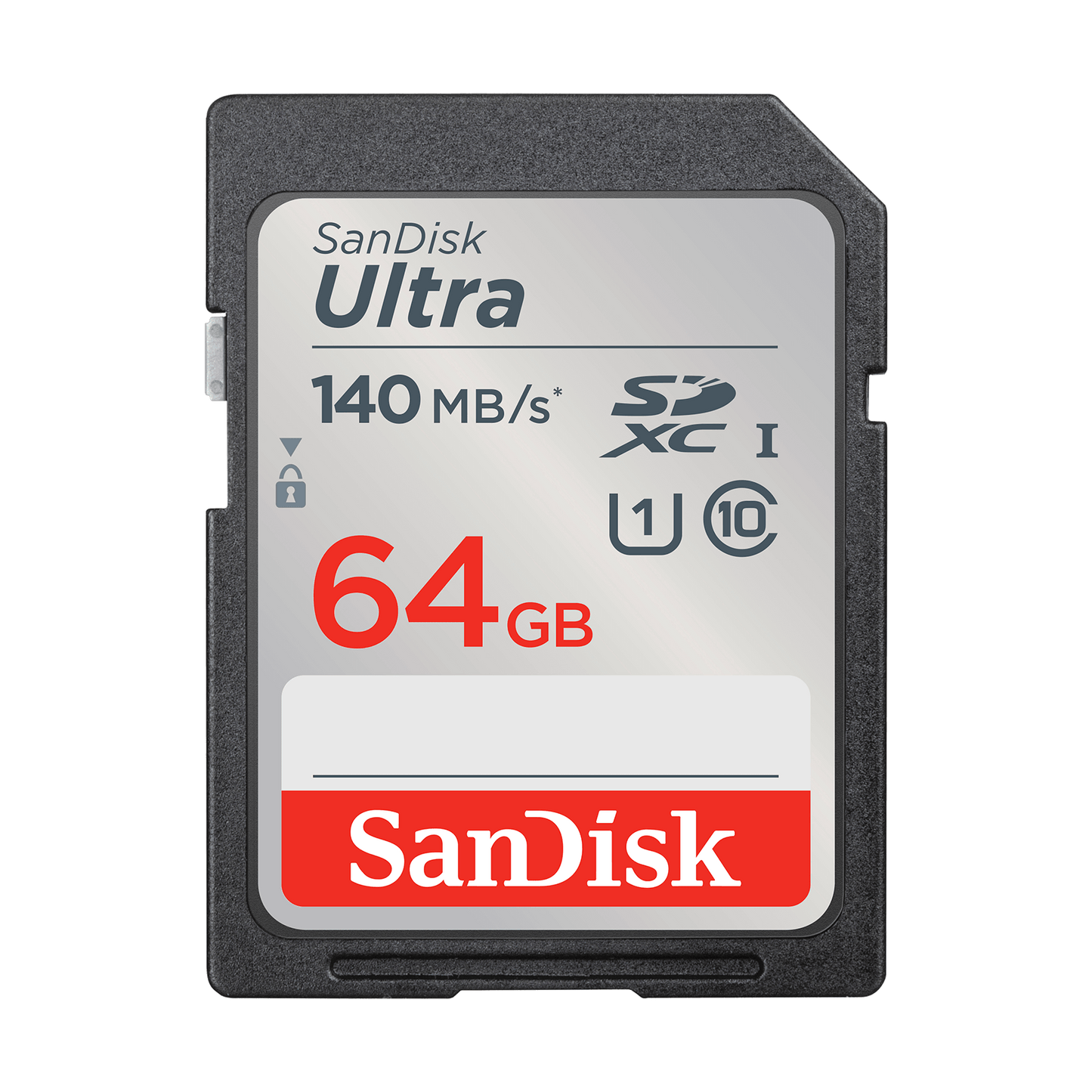 SDXC Geheugenkaart SanDisk Ultra, 64Gb, Klasse 10 / UHS-1 U1 SDSDUNB-064G-GN6IN