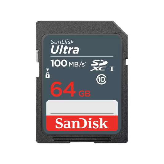 SDXC Geheugenkaart SanDisk Ultra, 64Gb, Klasse 10 SDSDUNR-064G-GN3IN