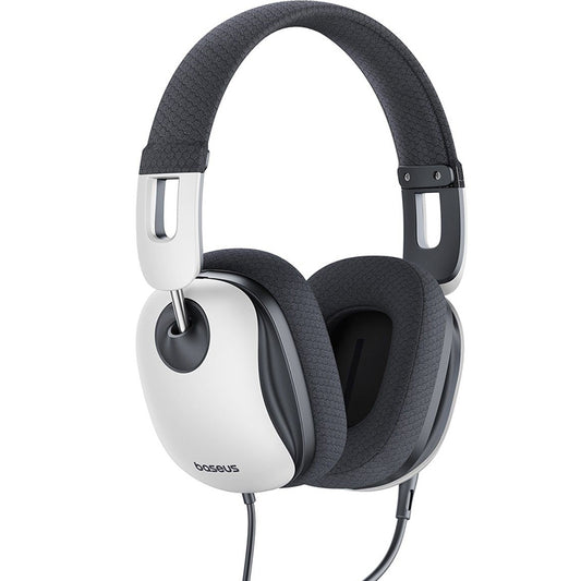 Baseus GoPlay 1 Max 3.5mm koptelefoon, Wit A00181002213-00