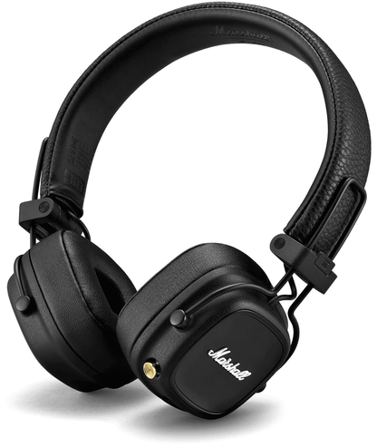 Handsfree Bluetooth Marshall Major IV, A2DP, Zwart