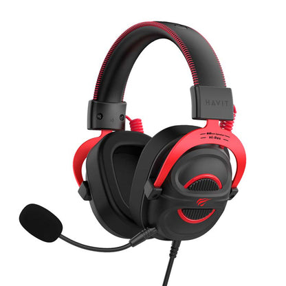 Gaming Headset 3.5mm HAVIT H2002E Pro, 2m, Zwart