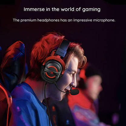 Gaming Headset 3.5mm HAVIT H2002E Pro, 2m, Zwart