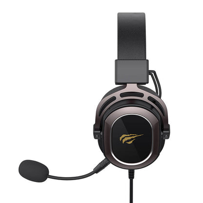 Gaming Headset 3.5mm HAVIT H2008d, 2m, Zwart Rood