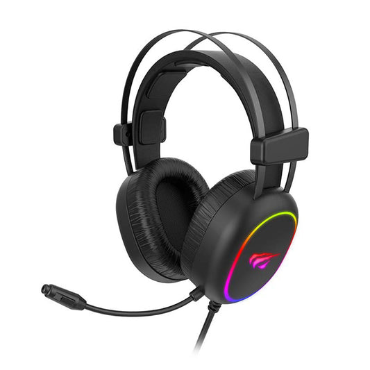 HAVIT H2016d Gaming Headphones 3.5mm, RGB, 2m, Black