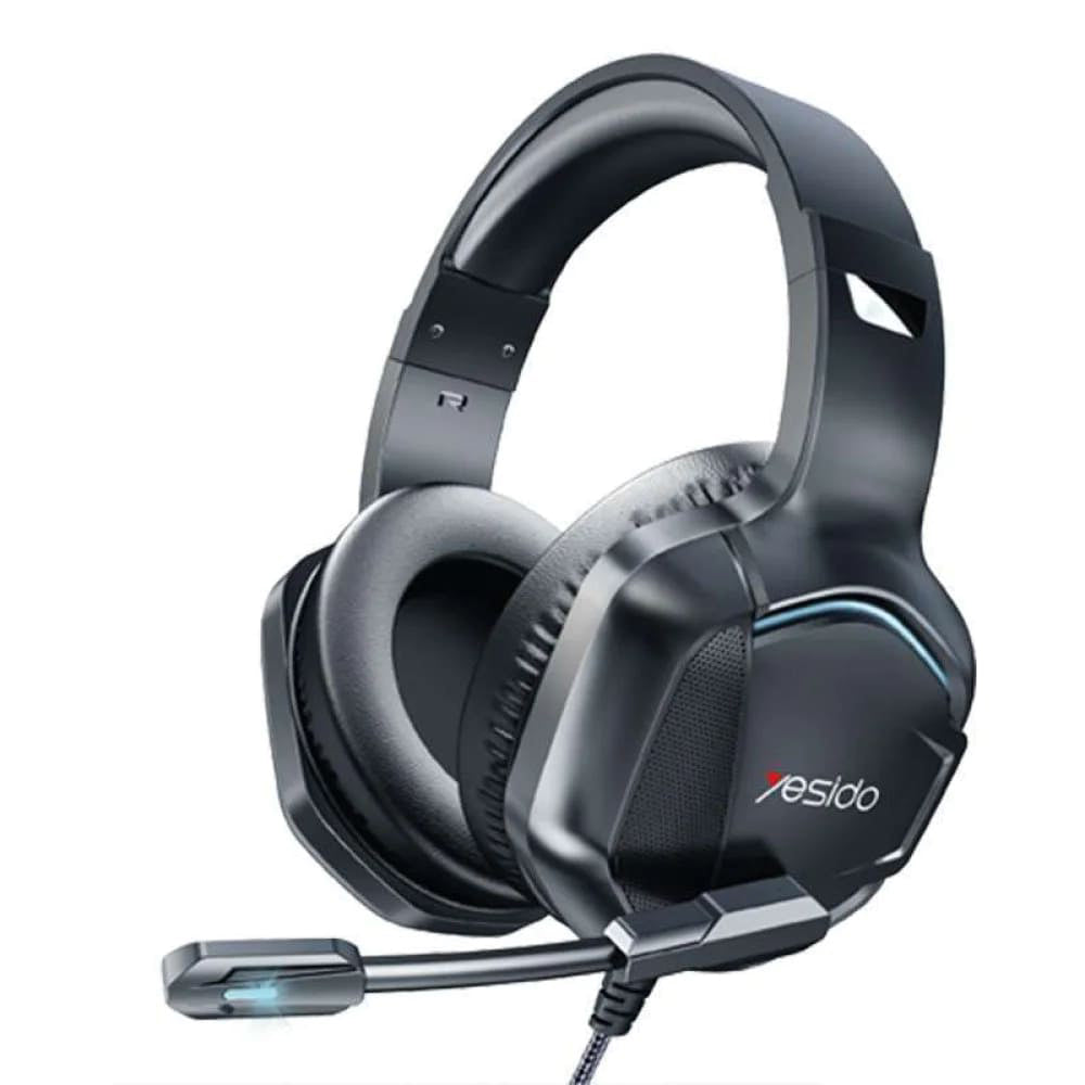 Gaming Headset 3.5mm Yesido EK01, RGB, 1.2m, Zwart