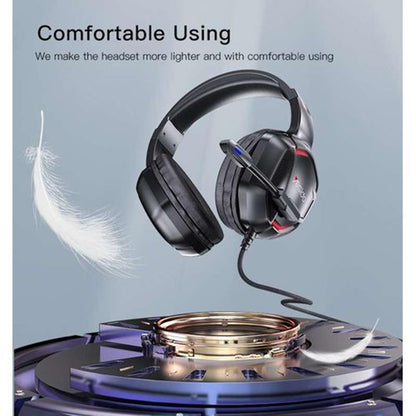 Gaming Headset 3.5mm Yesido EK01, RGB, 1.2m, Zwart