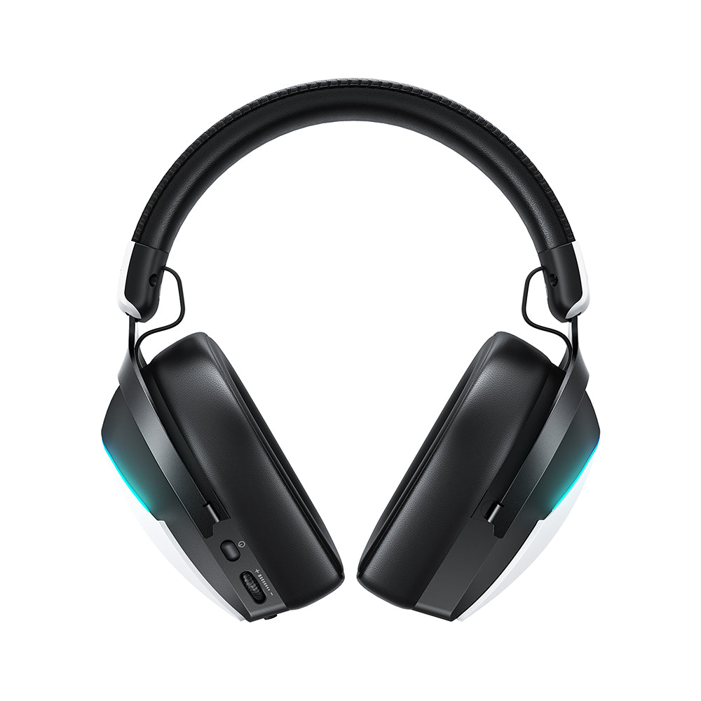 Draadloze Gaming Headset Acefast H11, RGB, BT / Wi-Fi / Bedraad, Wit