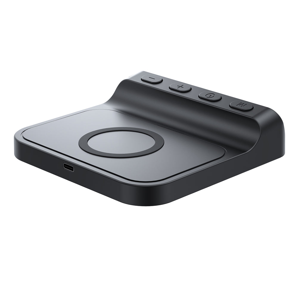 HAVIT W3031 Digitaal Horloge met Draadloze QI Oplading, Zwart