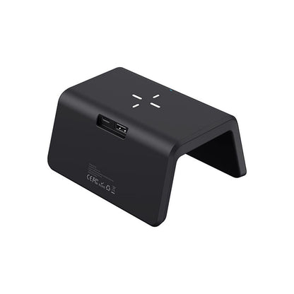 Digitale Klok HAVIT W320 met Draadloze QI Oplading, Zwart