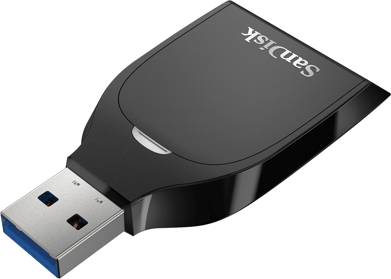 SanDisk USB 3.0 Kaartlezer, SD, Zwart SDDR-C531-GNANN