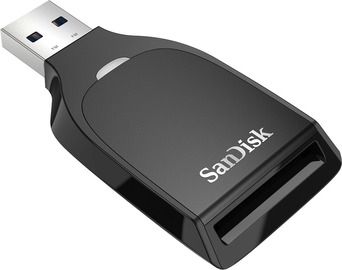 SanDisk USB 3.0 Kaartlezer, SD, Zwart SDDR-C531-GNANN