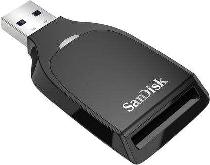 SanDisk USB 3.0 Kaartlezer, SD, Zwart SDDR-C531-GNANN