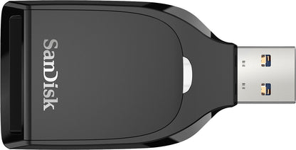 SanDisk USB 3.0 Kaartlezer, SD, Zwart SDDR-C531-GNANN