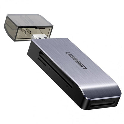 Kaartlezer USB 3.0 UGREEN CM180, SD - microSD - CF - MS, Gri
