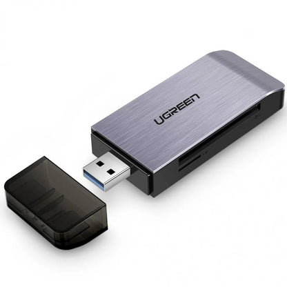 Kaartlezer USB 3.0 UGREEN CM180, SD - microSD - CF - MS, Gri