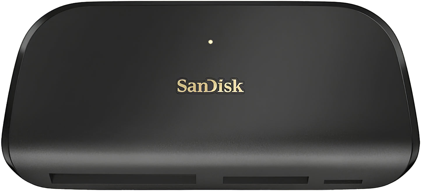 SanDisk Image Mate Pro USB-C-kaartlezer, CF - SD - microSD, zwart SDDR-A631-GNGNN