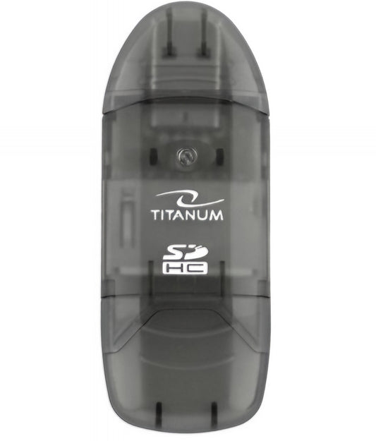 USB-kaartlezer Esperanza Titanum TA101K, SD, Zwart