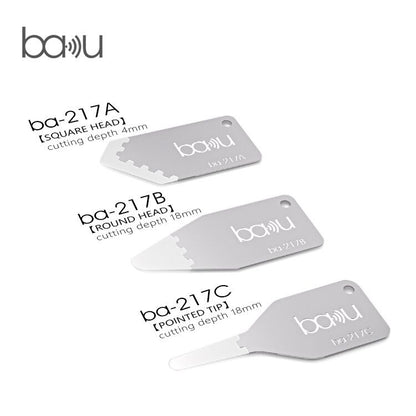 Metalen Clips Baku BA-217, 3in1