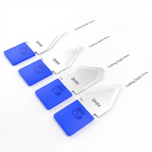 Mechanische metalen clips S400, 4in1