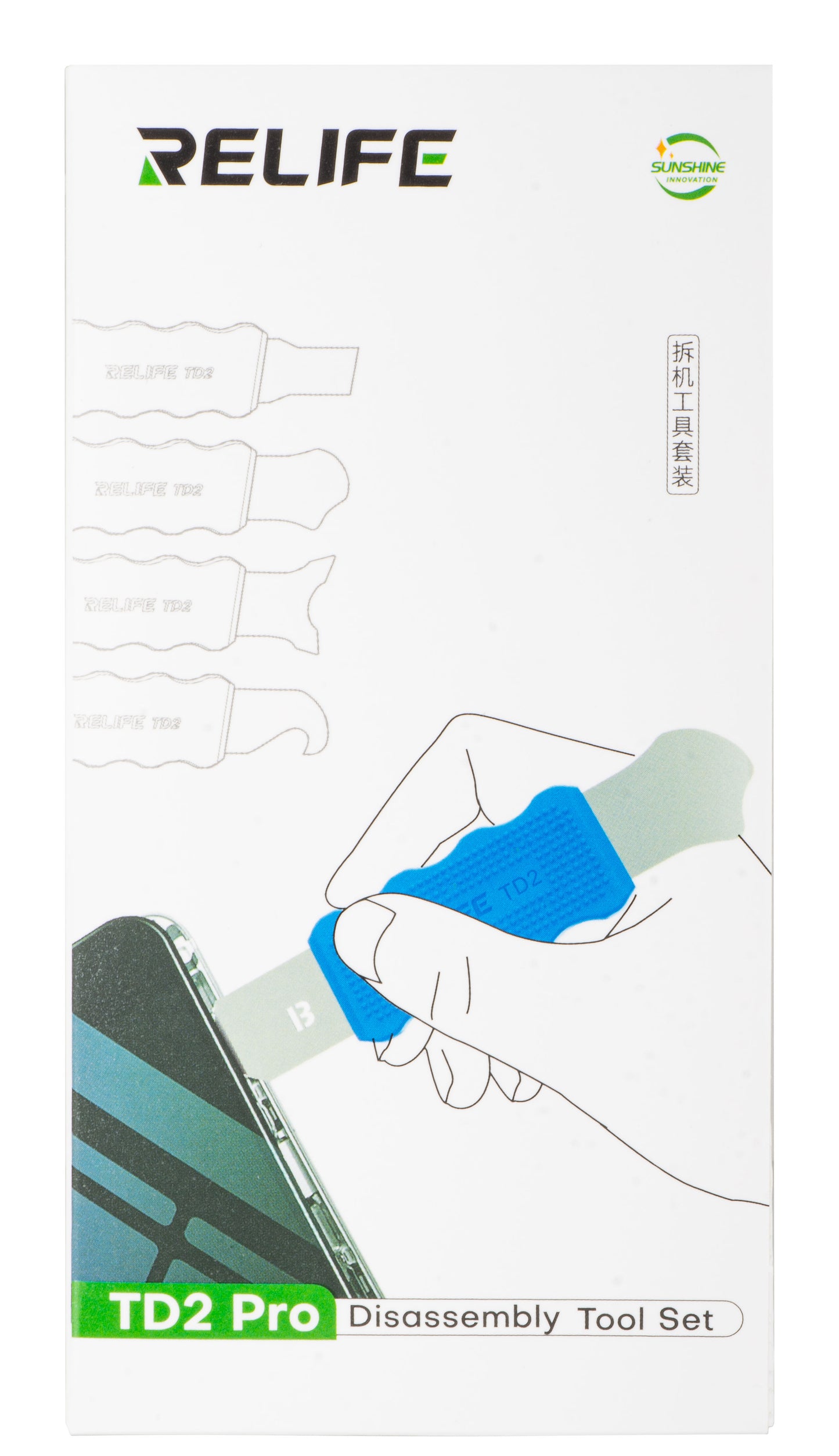 Metalen Clip Relife TD2 Pro, 4in1