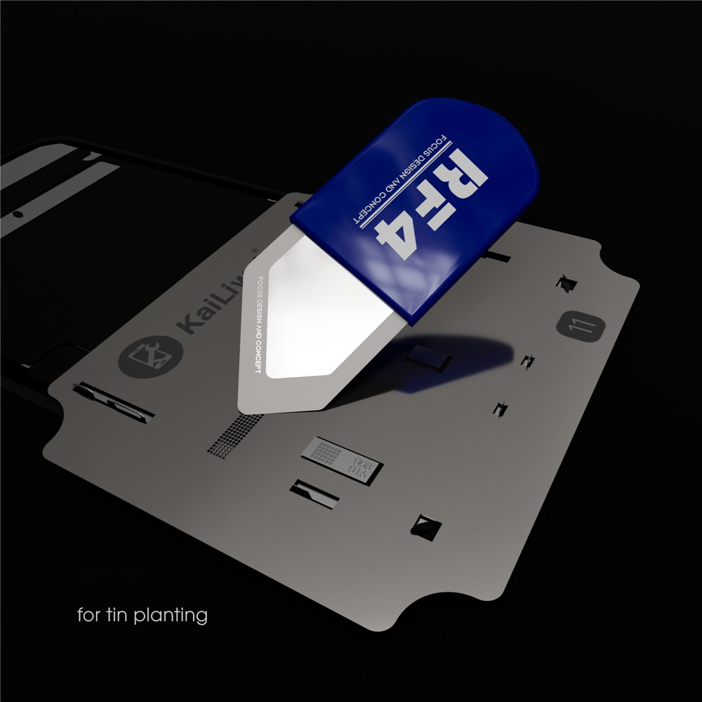 Metalen Clips RF4 RF-DA12, 4in1