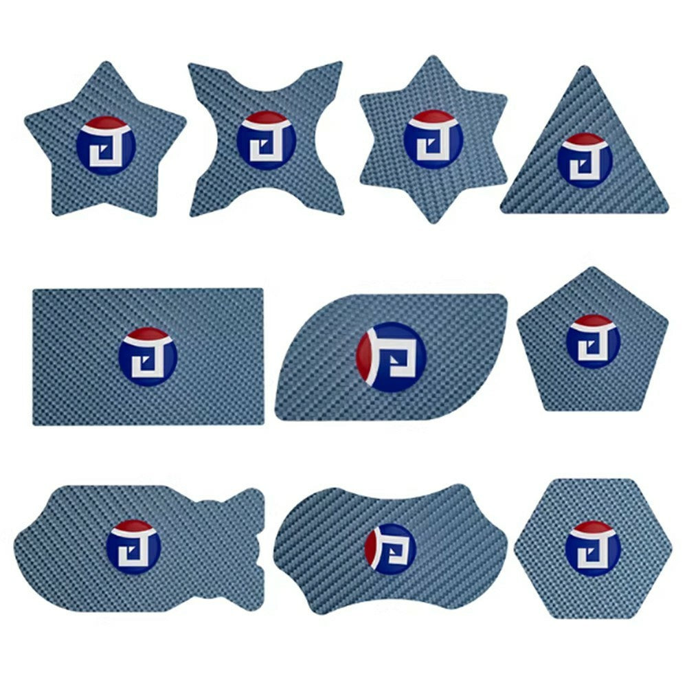 Kunststof clips JITONGXUE Carbon Fiber, 10in1