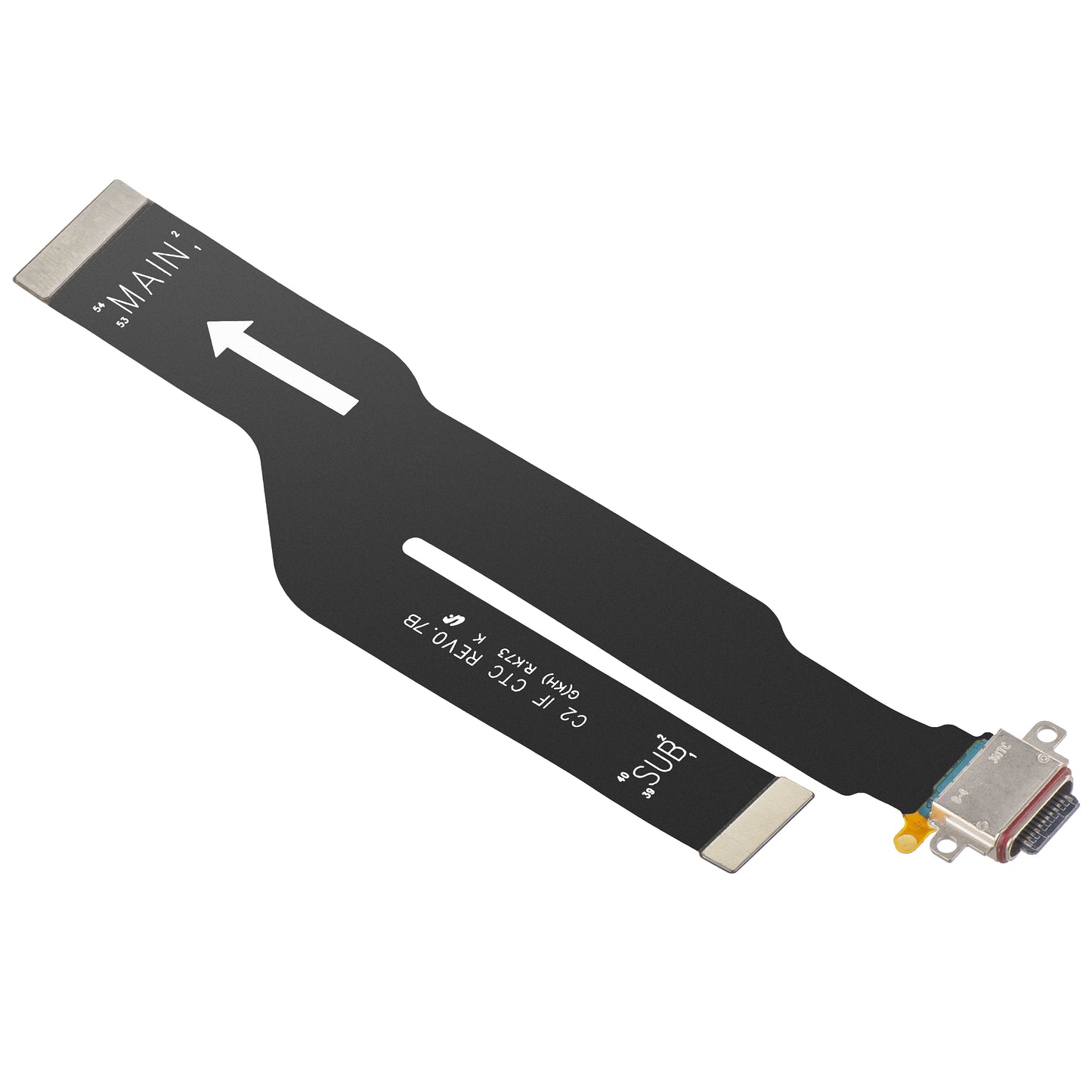 Kabel met oplaadconnector Samsung Galaxy Note 20 Ultra 5G N986 / Note 20 Ultra N985