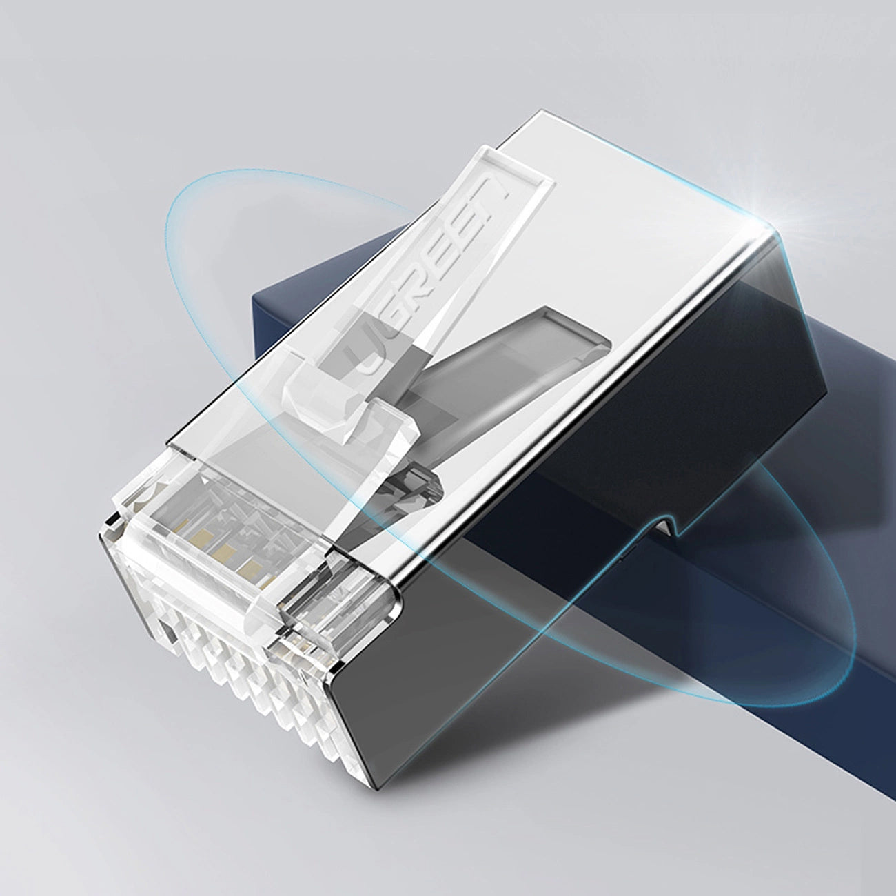 Network Connector UGREEN NW111, RJ45, Cat6, Set 50 pieces
